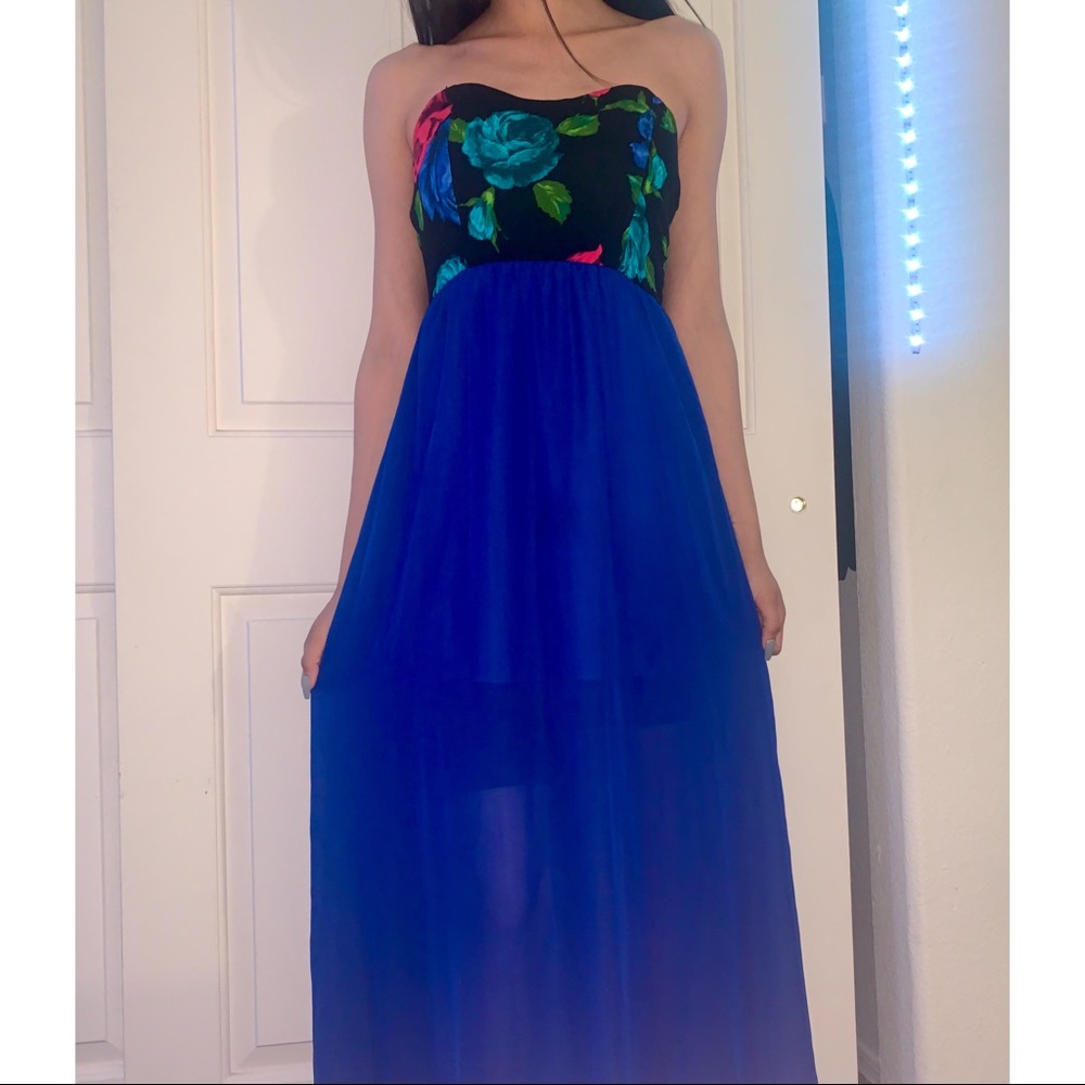 Style Rack Strapless Maxi Dress